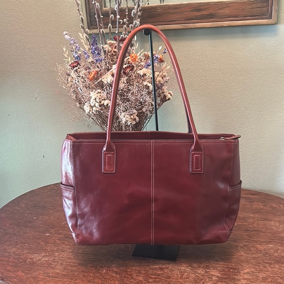 Fossil Bags Fossil Vintage Leather Totelaptop Bag Poshmark